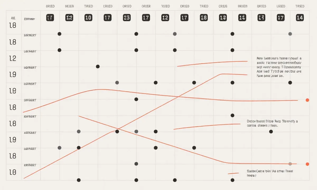 阅读走势图方法示意